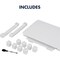 Quartet Monitor Riser, w/ Dry-Erase Board, 10"Wx5"H, White QRTQ090GMRW01 - alternate 3